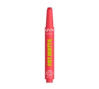 NYX Professional Makeup Fat Matte Lip Balm, 11 Pink Puff, 2g | Enriquecido con Aceite de Frambuesas y Polvos de Tapioca, Suavidad Extrema y Sensación Cómoda y Ligera, Fat Matte
