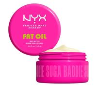 NYX Professional Makeup, Fat Oil Body Butter, Manteca Corporal de Textura Batida con Hidratación 24H, Acabado Elástico, Fórmula Nutritiva y Sensación Suave, Transparent