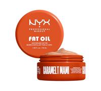 NYX Professional Makeup Fat Oil Body Butter Mini, 24 HR Hydration, Non-Greasy Finish, Caramelt Mami, 50 ml
