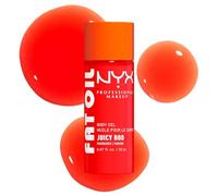 NYX Professional Makeup Fat Oil Body Oil Mini, 24 HR Hydration, Glossy Finish, Juicy Boo