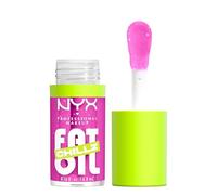 NYX Professional Makeup Fat Oil Lip Drip, 16 Strawberry Slush, 8ml | Con Escualano, Frambuesa y Zarzamora, Hidratación 12H, Aceite Labial Efecto Gloss, Fórmula Vegana, Fat Oil