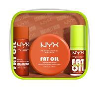 NYX Professional Makeup Fat Oil Lip Drip+Body Oil+Body Butter,Caramelt Mami | Hidratación para Cuerpo y Labios, Con Aceite de Aguacate, Nutrición Profunda, Acabado Luminoso, Fat Oil