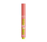 NYX Professional Makeup, Fat Oil Slick Click, Bálsamo Labial con Aceite de Aguacate, Frambuesa y Zarzamora Nórdica. Hidratación 12H, Brillo Natural, Textura Ligera y Fórmula Vegana, Story or Post