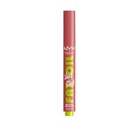 NYX Professional Makeup, Fat Oil Slick Click, Bálsamo Labial con Aceite de Aguacate, Frambuesa y Zarzamora Nórdica. Hidratación 12H, Brillo Natural, Textura Ligera y Fórmula Vegana, Caption This