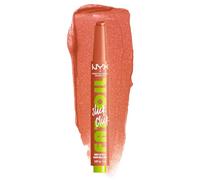 NYX Professional Makeup Fat Oil Slick Click, Bálsamo Labial Brillante Hidratante, Para unos Labios Heavys, 12h de Hidratación, Con Aceites de Aguacate, Frambuesa y Mora, Tono: Hits Different, 2 g