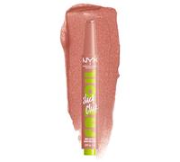 NYX Professional Makeup, Fat Oil Slick Click, Bálsamo Labial con Aceite de Aguacate, Frambuesa y Zarzamora Nórdica. Hidratación 12H, Brillo Natural, Textura Ligera y Fórmula Vegana, Group Chat