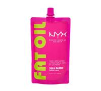 NYX Professional Makeup Fat Oil Body Lotion Crema Corporal, 150ml | Hidratación 24H, Enriquecida con Aceite de Aguacate, Textura Ligera de Rápida Absorción, Acabado Glowy, Fat Oil