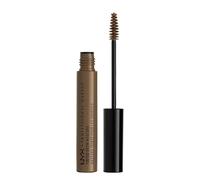NYX Professional Makeup Fijador de cejas Tinted Brow Mascara, Ultrapigmentado, Fórmula gel cremosa para rellenar y dar forma, 6,5 ml, Color: Brunette