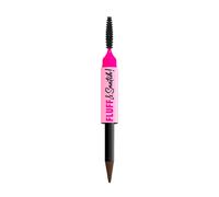 NYX Professional Makeup Fluff & Snatch Lápiz de Cejas, 07 Espresso, 10g | Acabado Esponjoso, Suave y Mate, Hasta 24h de Duración, Fórmula de Crema a Polvo,Fluff & Snatch