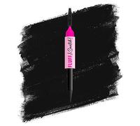NYX Professional Makeup Fluff & Snatch Lápiz de Cejas, 08 Black, 10g | Acabado Esponjoso, Suave y Mate, Hasta 24h de Duración, Fórmula de Crema a Polvo,Fluff & Snatch