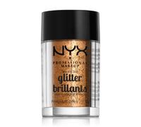 NYX Professional Makeup Glitter Brilliants Face & Body Glitter 2.5 g Nr. 08 - Bronze