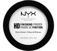NYX Professional Makeup High Definition Finishing Powder, 01 Translucent | Polvos Matificantes, Trnaslúcidos y Compactos, Unifica la Piel y Absorbe brillos, Fórmula Vegana