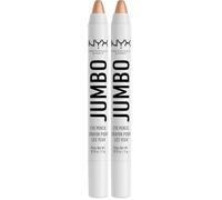 NYX Professional Makeup Jumbo Lápiz de Ojos, Eyeliner y Sombra de Ojos, Textura Cremosa, Jumbo Eye Pencil, Tono: Frosting (Paquete de 2)