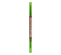 NYX Professional Makeup Lápiz de Cejas de Doble Punta, Cejas Definidas y Rellenas, Fórmula Vegana de Larga Duración, No Transfiere, Blade & Shade, Tono: 02 Blonde