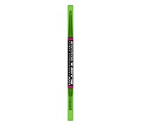 NYX Professional Makeup Lápiz de Cejas de Doble Punta, Cejas Definidas y Rellenas, Fórmula Vegana de Larga Duración, No Transfiere, Blade & Shade, Tono: 12 Black