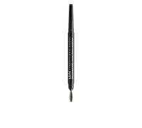 NYX Professional Makeup Lápiz de cejas Precision Brow Pencil, Dos lados: lápiz de cejas y cepillo espiral, Fórmula vegana, Tono: Espresso