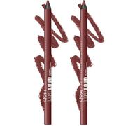 NYX Professional Makeup Lápiz de Labios Line Loud, Color Intenso y Acabado Mate, No Transfiere, Para Labios Suaves y Perfilados, Con Aceite de Jojoba y Vitamina E, Tono: Sassy (Paquete de 2)
