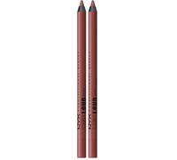 NYX Professional Makeup Lápiz de Labios Line Loud, Color Intenso y Acabado Mate, No Transfiere, Para Labios Suaves y Perfilados, Con Aceite de Jojoba y Vitamina E, Tono: Leave A Legacy (Paquete de 2)