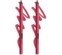 NYX Professional Makeup Line Loud, Lápiz de labios, Larga duración, Non-transfer, Tono 12 On A Mission (Paquete de 2)