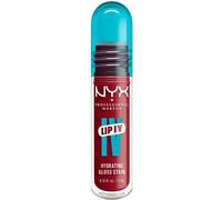 NYX Professional Makeup Lip I.V. Hydrating Gloss Stain Hasta 12H de hidratación en húmedo 5mL 10 Berry Thirsty