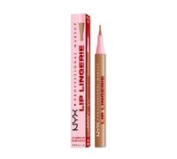 NYX Professional Makeup Lip Lingerie Liner Stain, Tease U La | Delineador de Labios Waterproof en Formato Rotulador, Fórmula Líquida y Ligera, Lip Lingerie