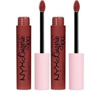 NYX Professional Makeup Lip Lingerie XXL Labial líquido Larga duración, Fórmula Vegana, Tono Straps off (Paquete de 2)