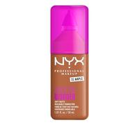 NYX Professional Makeup Make 'EM Wonder Foundation, 31 Maple, 30ml | Enriqucido con Estracto de Semillas de Guaraná y Ácido Hialurónico, Acabado Mate Natural, 24H de Duración, Make'Em Wonder