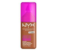 NYX Professional Makeup Make 'EM Wonder Foundation, 33 Sienna, 30ml | Enriqucido con Estracto de Semillas de Guaraná y Ácido Hialurónico, Acabado Mate Natural, 24H de Duración, Make'Em Wonder