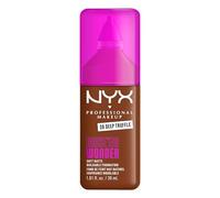 NYX Professional Makeup Make 'EM Wonder Foundation, 37 Deep Truffle, 30ml | Enriqucido con Estracto de Semillas de Guaraná y Ácido Hialurónico, Acabado Mate Natural, 24H de Duración, Make'Em Wonder