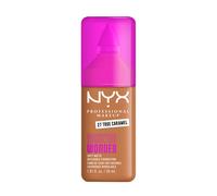 NYX Professional Makeup Make 'EM Wonder Soft Matte Base líquida 30 ml Nr. 27 - True Caramel