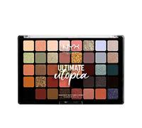 NYX Professional Makeup Paleta de sombras de ojos Ultimate Shadow Palette, Pigmentos compactos, 40 tonos mates, satinados y metalizados, Tono: Utopia