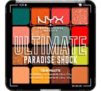 NYX Professional Makeup Paleta de Sombras de Ojos Ultimate Shadow Palette, 16 Sombras Ultra-Pigmentada, Larga Duración, Fórmula Vegana, Tropic Shock