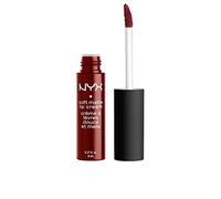 NYX Professional Makeup Pintalabios Soft Matte Lip Cream, Acabado cremoso mate, Color ultrapigmentado, Larga duración, Fórmula vegana, Tono: Madrid
