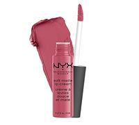 NYX Professional Makeup Pintalabios Soft Matte Lip Cream, Acabado cremoso mate, Color ultrapigmentado, Larga duración, Fórmula vegana, Tono: Montreal