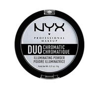 Nyx Professional Makeup Polvos Iluminadores Duo Chromatic Tono 1 Twilight Tint 6 G