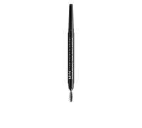 NYX Professional Makeup Precision Brow Pencil Lápiz de Cejas, Black | Punta Plana para Perfilar y Rellenar, Pincel Espiral para Difuminar y Dar Forma, Look Natural, 8 Tonos, Precision Brow Pencil