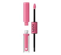 NYX Professional Makeup Shine Loud Labial Brillo 16H, 10 Trophy Life | Acabado No Pegajoso, No Transfer, Aplicación en 2 Pasos, Aceites de Jojoba y Vitamina E, Alta Pigmentación, Shine Loud