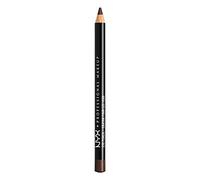 NYX Professional Makeup Slim Eye Pencil Delineador de Ojos, Black Brown | Fórmula Cremosa, y Duradera, Se Desliza Suavemente, Fácil Aplicación, Resistencia Excepcional, 40 Tonos, Slim Eye Pencil