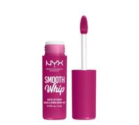 NYX Professional Makeup Smooth Whip Matte Lip Cream, Labial Líquido Cremoso, con Manteca de Karité y Cacao, Acabado Mate, Tono: Bday Frosting
