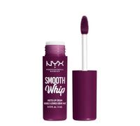 NYX Professional Makeup Smooth Whip Matte Lip Cream, Labial Líquido Cremoso, con Manteca de Karité y Cacao, Acabado Mate, Tono: Berry Bed Sheets