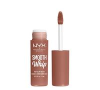 NYX Professional Makeup Smooth Whip Matte Lip Cream, Labial Líquido Cremoso, con Manteca de Karité y Cacao, Acabado Mate, Tono: Pancake Stacks