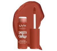 NYX Professional Makeup Smooth Whip Matte Lip Cream, Labial Líquido Cremoso, con Manteca de Karité y Cacao, Acabado Mate, Tono: Faux Fur