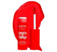 NYX Professional Makeup Smooth Whip Matte Lip Cream, Labial Líquido Cremoso, con Manteca de Karité y Cacao, Acabado Mate, Tono: Icing On Top