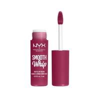 NYX Professional Makeup Smooth Whip Matte Lip Cream, Labial Líquido Cremoso, con Manteca de Karité y Cacao, Acabado Mate, Tono: Fuzzy Slippers