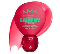 NYX Professional Makeup Smushy SOS, Hydrating Lip Mask, 12HR Hydration, Glossy Shine, Red-y 2 Chill