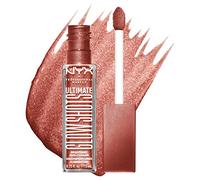 NYX Professional Makeup Sombra de ojos líquida, Larga duración, 12 horas, sin grumos y sin residuos, Con vitamina C, Ultimate Glow Shots, Mango Moment