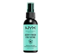 NYX Professional Makeup Spray fijador Makeup Setting Spray, Larga duración, Ligero, Fórmula vegana, Acabado Dewy (hidratado), 60 ml