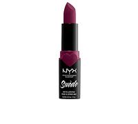 NYX Professional Makeup Suede Matte Lipstick Labial Mate, 10 Girl, Bye | Textura Cremosa y Ligera, Alta Cobertura, Larga Duración, Acabado Mate Empolvado, Maquillaje Profesional, Suede Matte