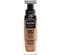 NYX Professional Makeup - Wedding Can't Stop Won't Stop 24-Hour Bases de maquillaje 30 ml 18 - CLASSIC TAN