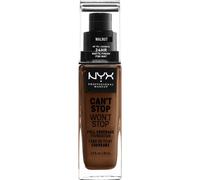 NYX Professional Makeup - Wedding Can't Stop Won't Stop 24-Hour Bases de maquillaje 30 ml 40 - WALNUT